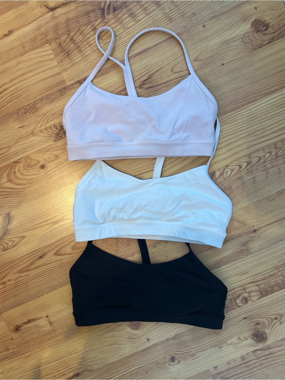Lululemon flow y bra set